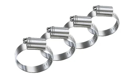 "Slangklemmen set, 4-delig, gegalvaniseerd 10-16 mm image"