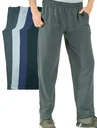 Leisure trousers, color gray, size M