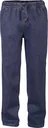 Pull-on jeans with elastic waistband, indigo, size 25