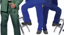Work trousers, green, size 56