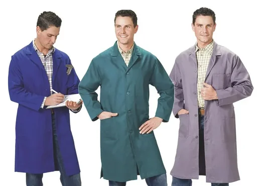 "Work coat, royal blue, size 46 / workwear image"