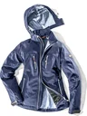 Women's softshell jacket WORXTAR navy, size S