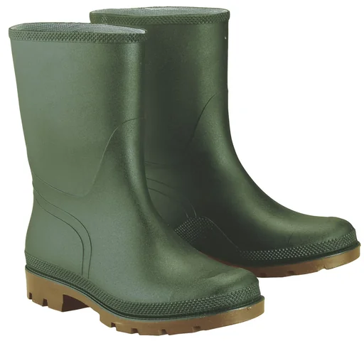 "Rain boots made of PVC, mid-height, color green, size 44 image"
