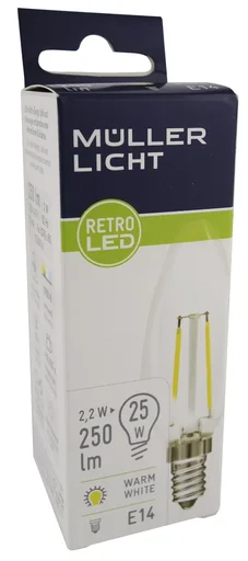 "Retro LED reflector lamp - 5 watts, GU5.3, warm white image"