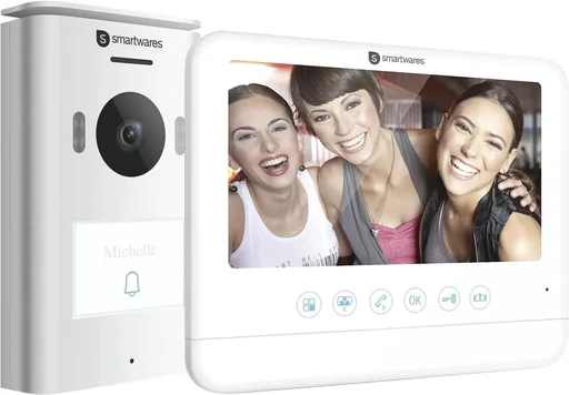 "Video door intercom with 7" LCD screen image"