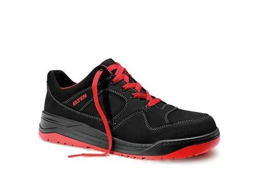 "MAVERICK black-red Low ESD S3 safety shoe size 47 image"
