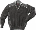 Ultra knitted sweater black-grey, size XL