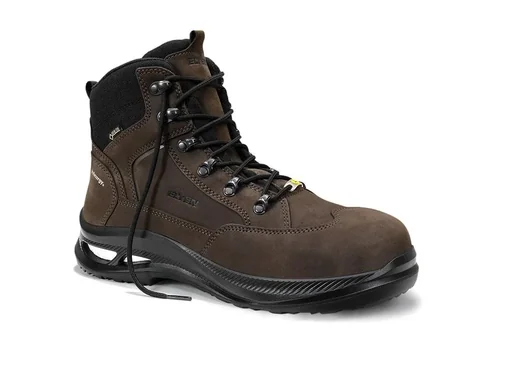 "THELON XXG GTX brown Mid ESD S3 HI CI safety boots size 46 image"