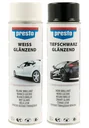 Rally spray can, glossy, 500 ml, color black