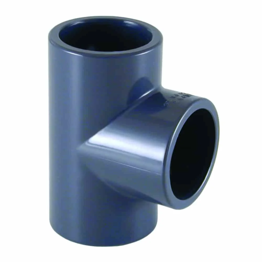 PVC T-stuk 40mm PN16 - Muffe voor Robuuste Pijpverbindingen