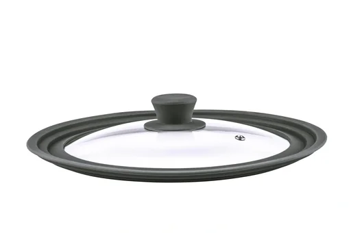 "Universal glass lid with silicone rim for 16/18/20cm image"