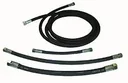 Hydraulic hose, Ø 10 mm, 3000 mm long, M 18, 12 L