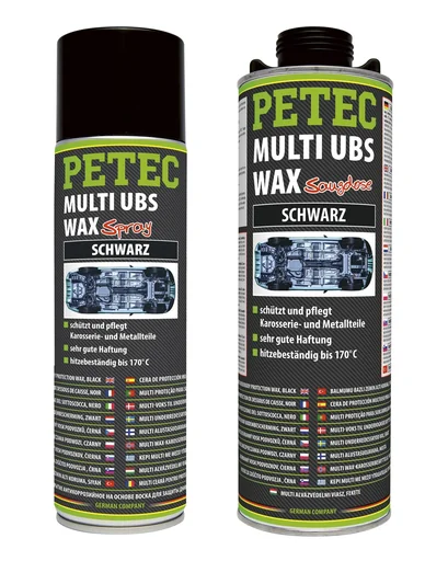 "Multi Underbody Protection USB WAX Spray - black, 500 ml image"