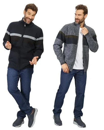 "Cardigan, color navy, size M image"