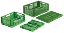 Plastic container "Clever-Fresh-Box", foldable, 60 x 40 x 23 cm