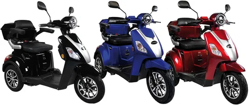 "E-Trike 25 V.3, red; 1,000 W + road legal image"