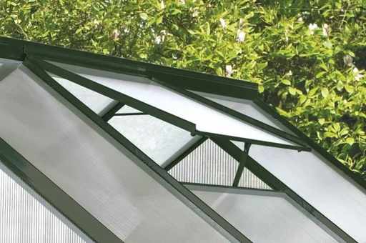 "Aluminum roof window for Calypso, without glass, aluminum image"