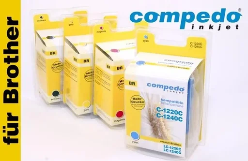 "Printer cartridge for Brother LC1240M01 magenta image"