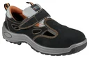 Safety sandal S1 safety&more black-grey, size 43