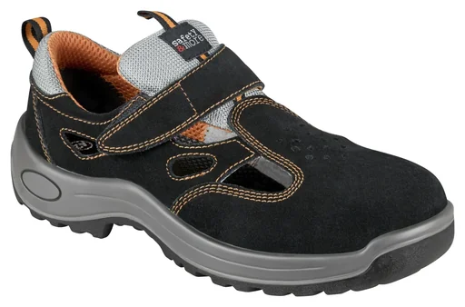 "Safety sandal S1 safety&more black-grey, size 43 image"