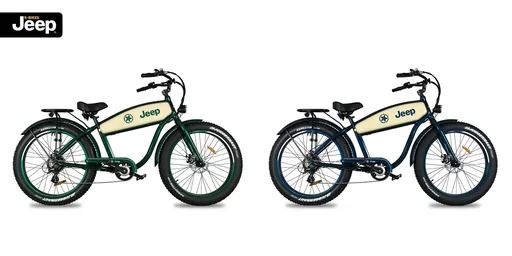 "Unisex Cruise E-Bike, 26 inches, frame size 46 cm, 7-speed derailleur, blue, CR 7004 image"