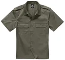 US shirt, short sleeve, color olive, size 7XL