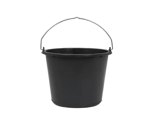 "Construction bucket 12 liters Profi-Line black image"