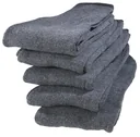 Men's leisure socks, anthracite, size 39 - 42