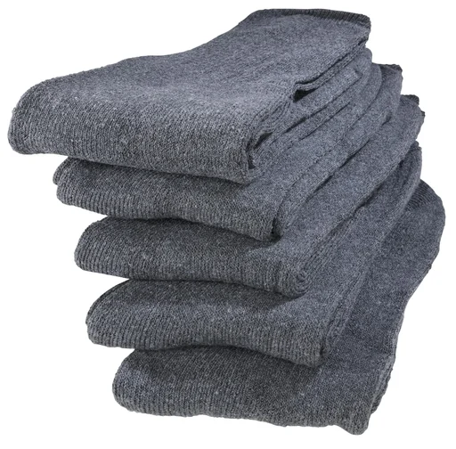 "Men's leisure socks, anthracite, size 39 - 42 image"
