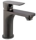 NOIR single-lever basin mixer, graphite