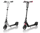 ONE K 165 DELUXE scooter, 165 mm, ABEC 7, height adjustable, handbrake, folding mechanism, silver