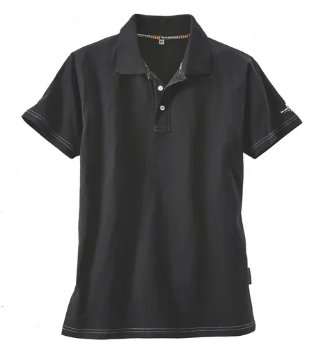 "Polo shirt with print, color black, size M image"