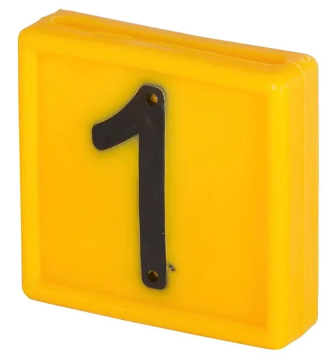 "Number block 3 for marking tapes image"