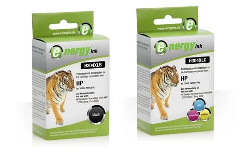 "Ink cartridge ENH-304XLCL replaces HP No. 304 XL color image"