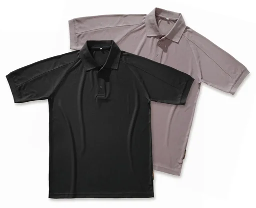 "Functional polo shirt, color black, size M image"