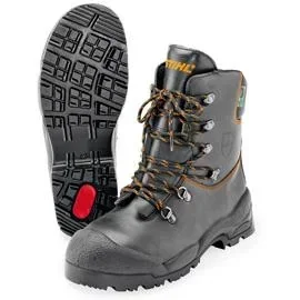 "Function chainsaw leather boots size 42 image"