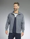 Sweat jacket, color navy, size XL