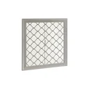 Side window 62x62 cm, silver metallic, for Skillion, Lean To, Dream