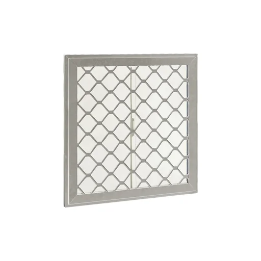 "Side window 62x62 cm, silver metallic, for Skillion, Lean To, Dream image"
