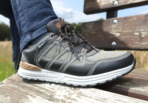 "Casual shoe, color gray/black, size 40 image"