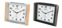 Quartz alarm clock with Cresendo alarm, grey