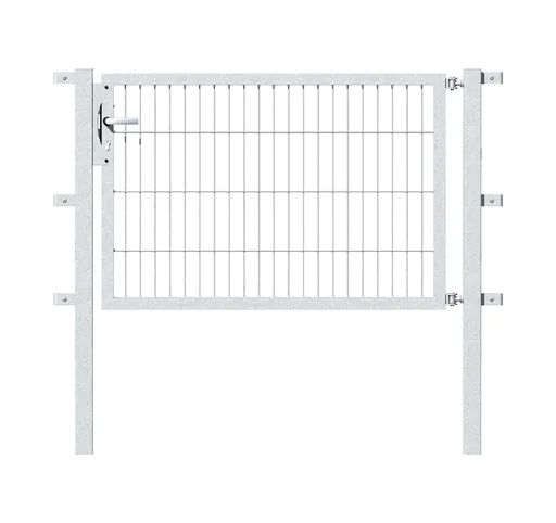 "Single gate Flexo, hot-dip galvanized, width 125 cm, height 80 cm image"