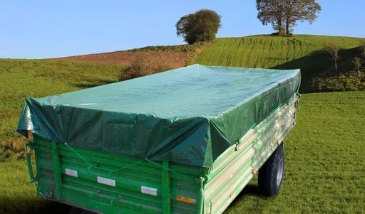 "PolyTarp® 650 PVC tarpaulin, 3 x 4 m green image"