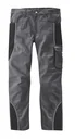 Trousers with reflective piping, anthracite/black, size 58
