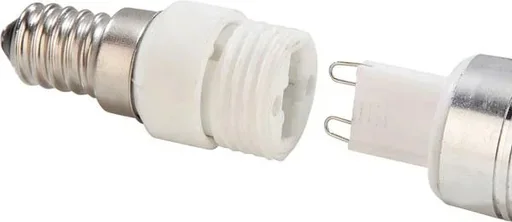 "Adapter E14 to G9 socket, 3 pieces image"