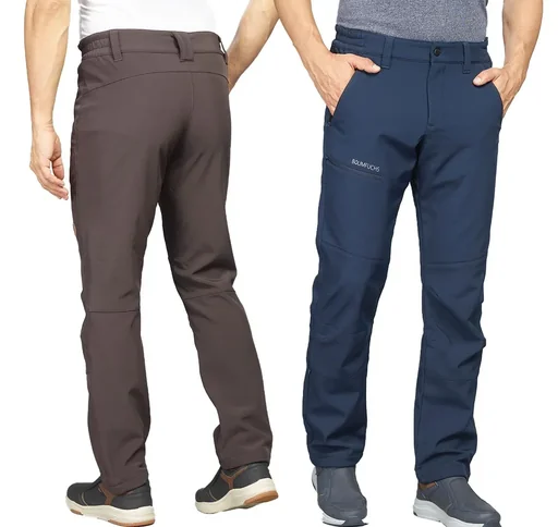 "Outdoor trousers with lining, color navy, size 56 image"