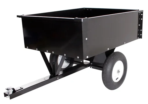 "Lawn tractor trailer 150 kg - With tipping function 97 x 76 x 30 cm image"