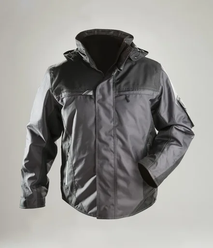 "YUKON winter jacket, color black/grey, size 4XL image"