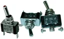Metal toggle switch, 12 V/ 20 A, with 2 functions
