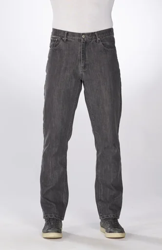 "Comfortable jeans in 5-pocket style, color gray, size 27 image"